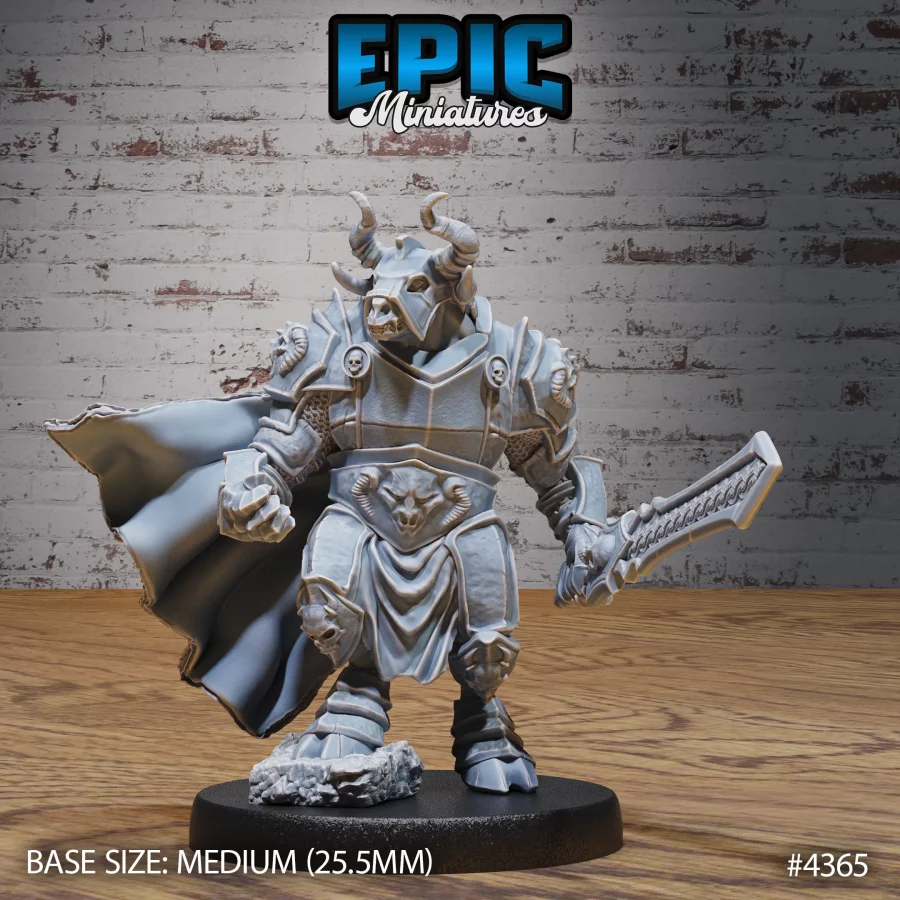 Minotaur Paladin (Medium)