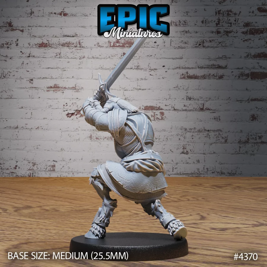 Minotaur Female Warrior Sword (Medium) - Image 2