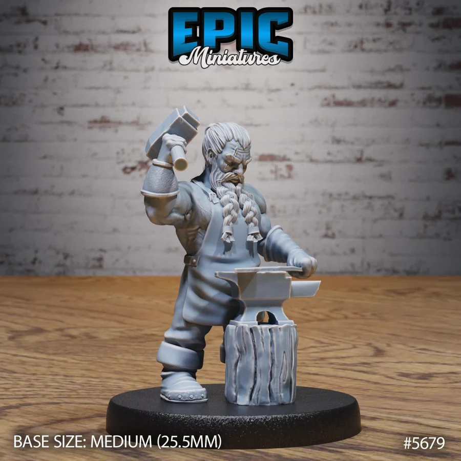 Mighty Dwarf Anvil (Medium)