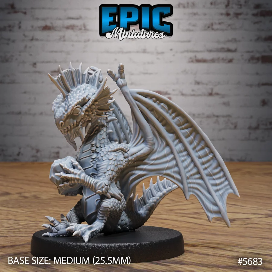 Silver Dragon Wyrmling (Medium)