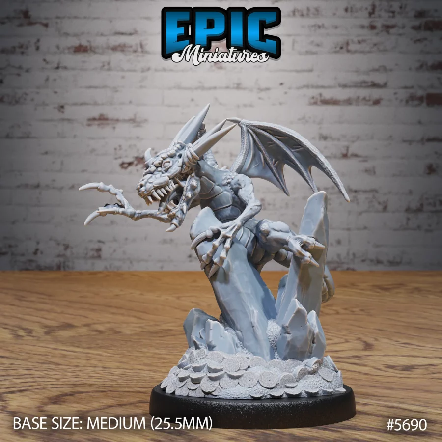 Abyss Drake Hiding (Medium)