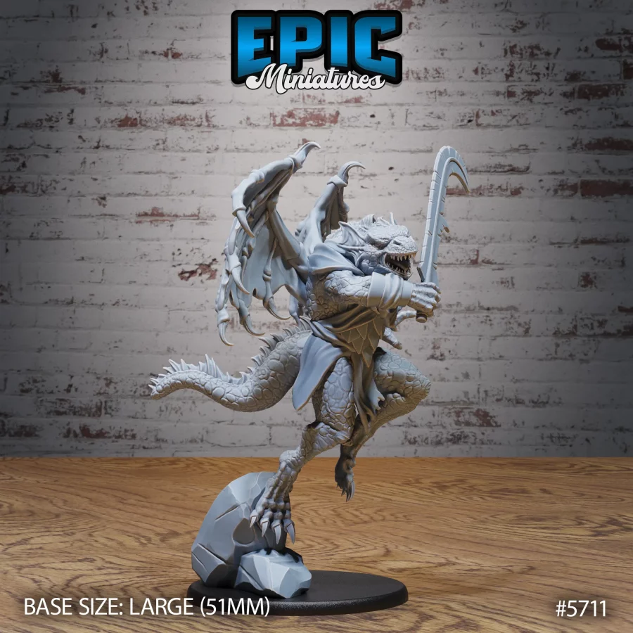 Draconian Warrior Attack (Large)
