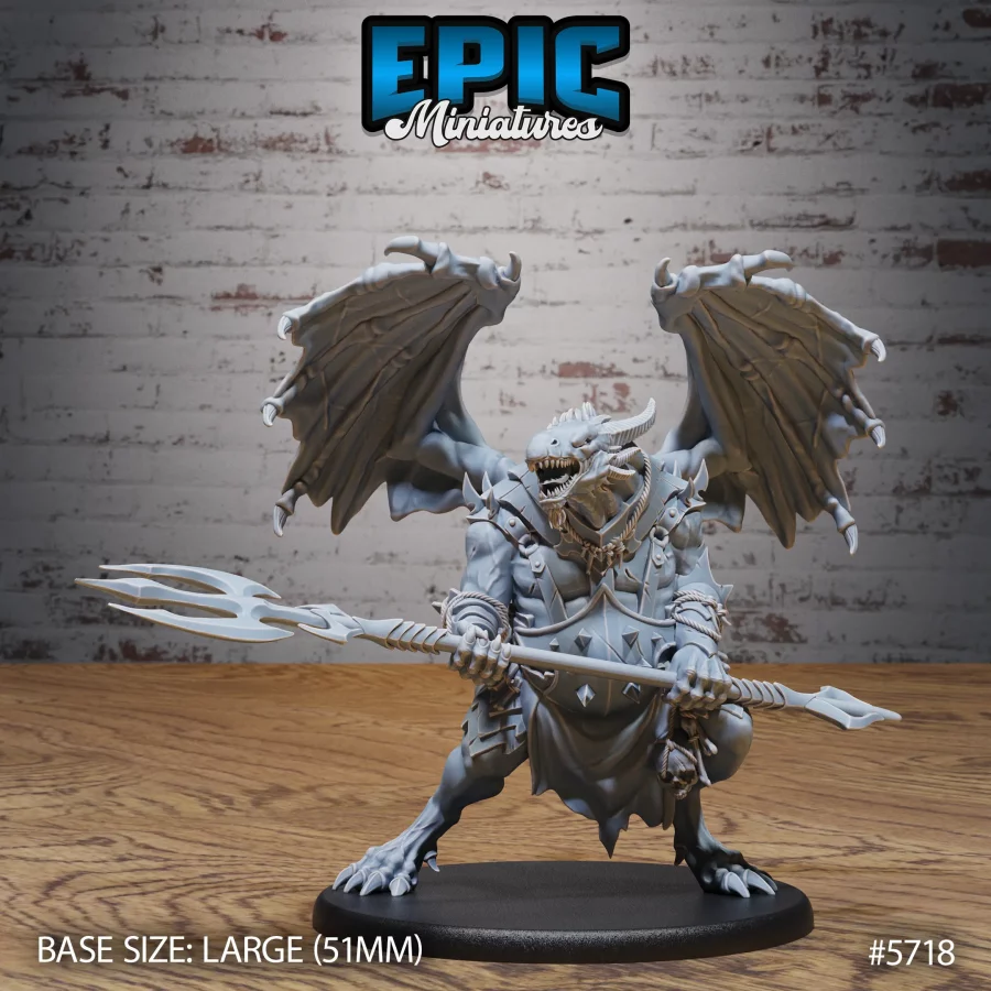 Draconian Butcher Trident (Large)