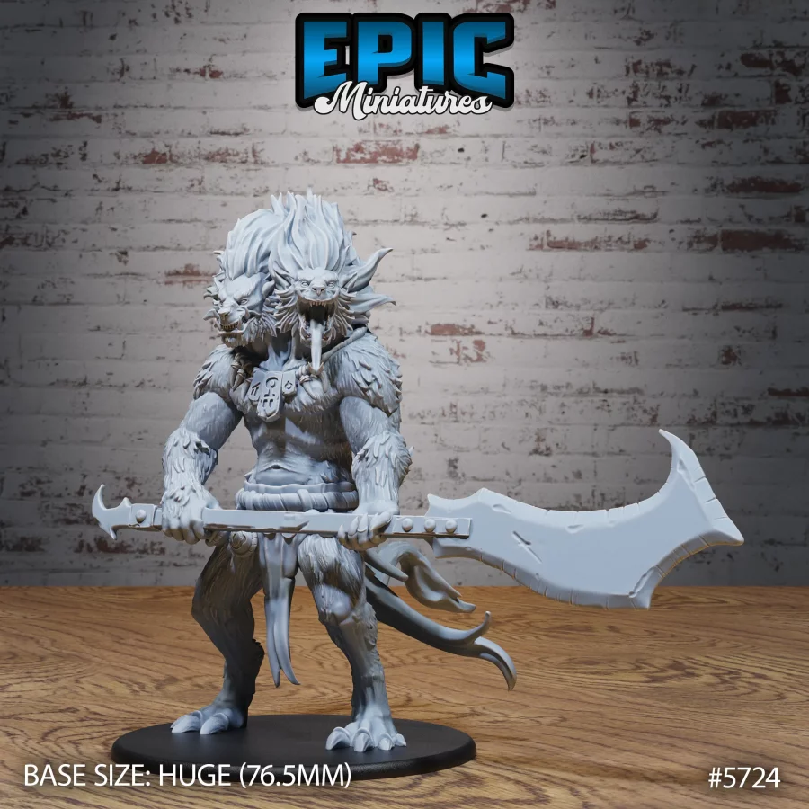 Abyssal Demon Lord Axe (Huge)