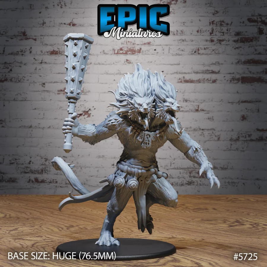 Abyssal Demon Lord Mace (Huge)