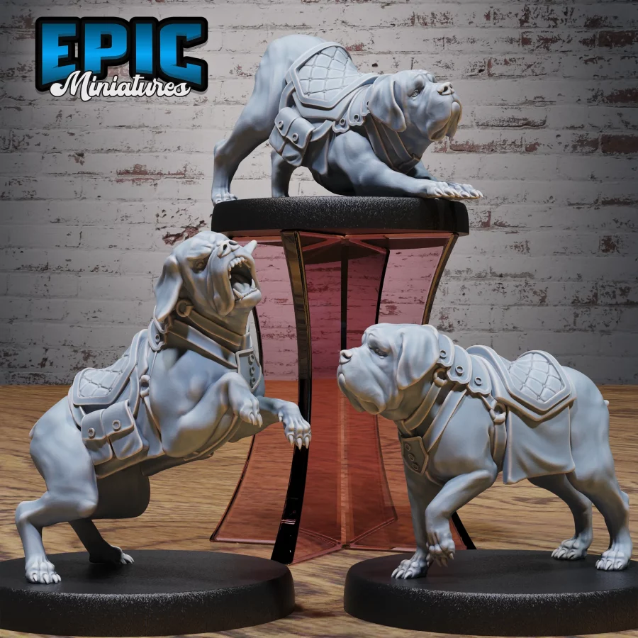 Mastiff War Dog Set