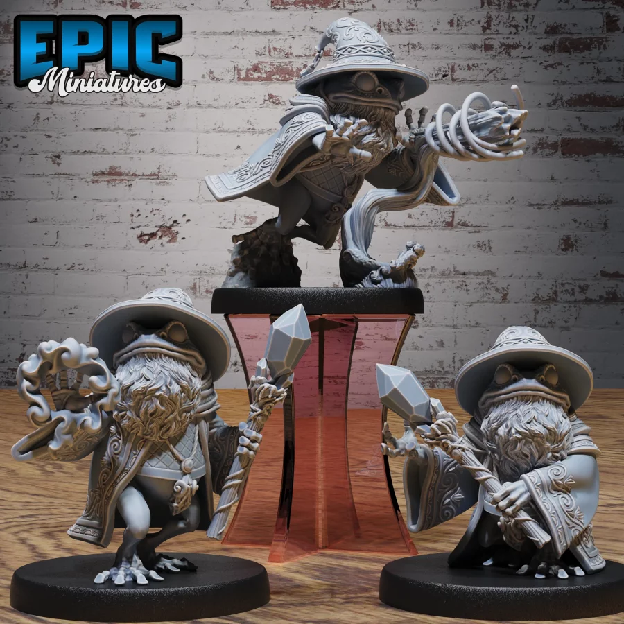 Frog Wizard Set