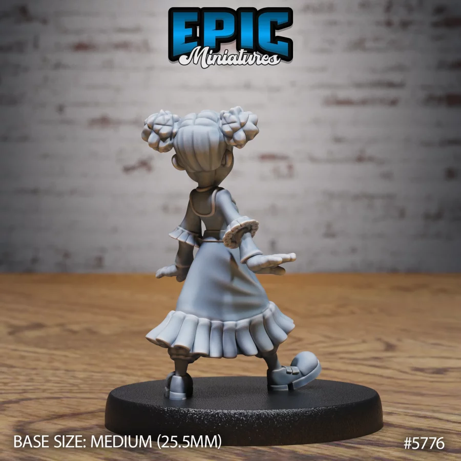 Greeting Clown / Balancing Clown / Clown Girl Set - Image 7