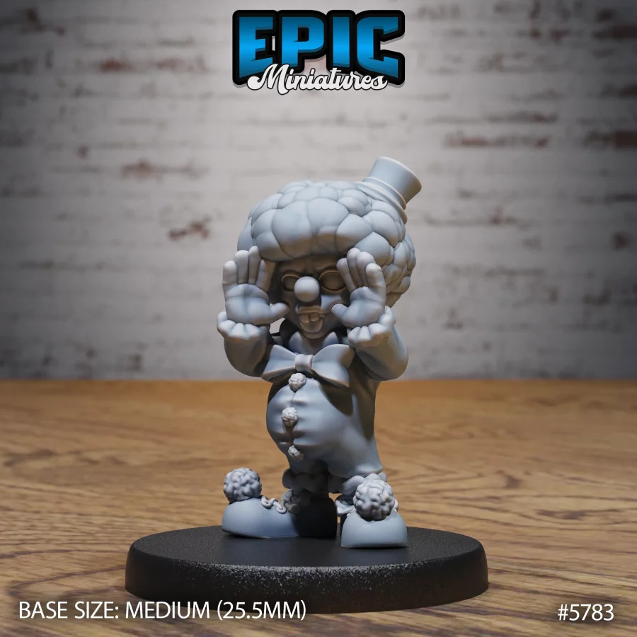 Shrugging Clown / Monocycle Clown / Punching Clown / Mocking Clown Set - Image 8