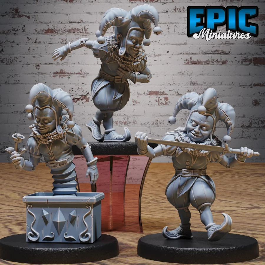 Creepy Clown Construct / Creepy Clown Construct Bowing / Clown in the Box Set