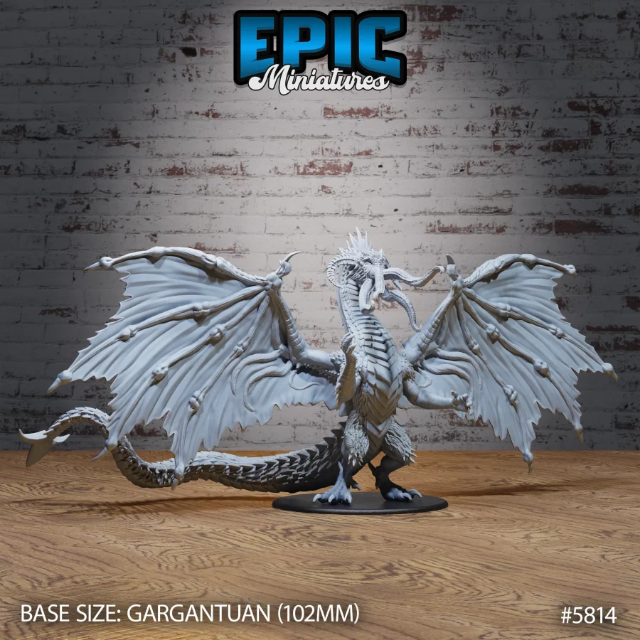 Brainstealer Black Dragon (Gargantuan)