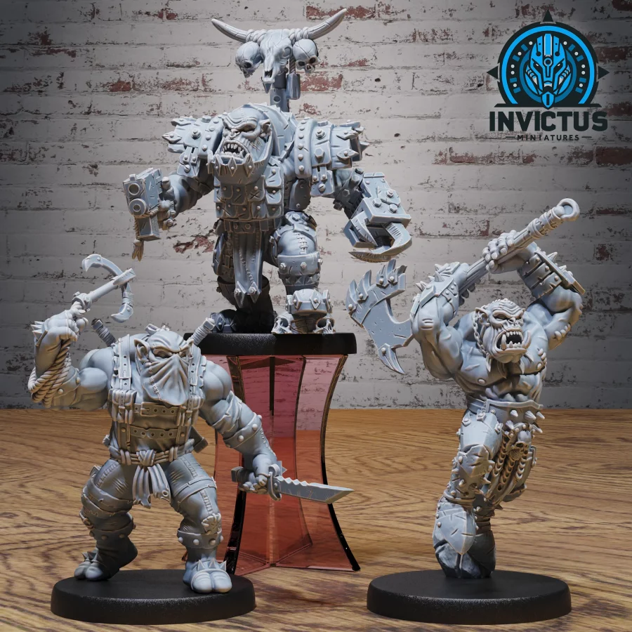 Greensteel Squad Assasin / Greensteel Squad Berserk / Greensteel Squad Brute Set