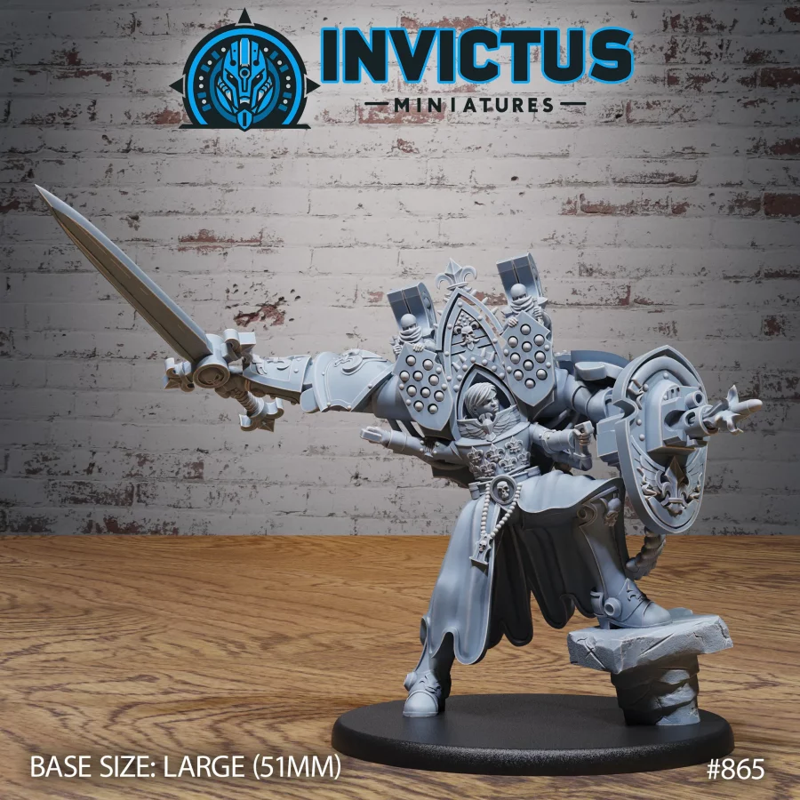 Lady Inquisitor Combat - 2 Version (Large) - Image 3