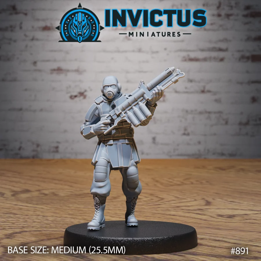 Iron Wolves Soldier (Medium)
