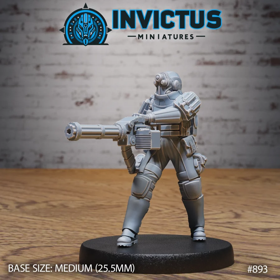 Iron Wolves Minigun (Medium)