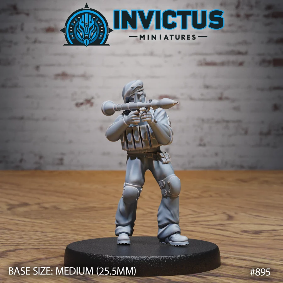 Iron Wolves Rocket Launcher (Medium)