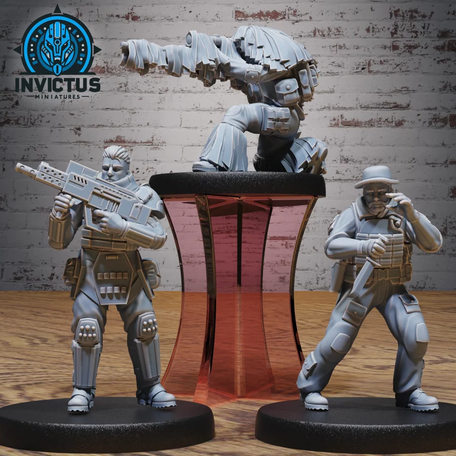 Iron Wolves Sniper / Iron Wolves Stormtrooper / Iron Wolves Knife Set