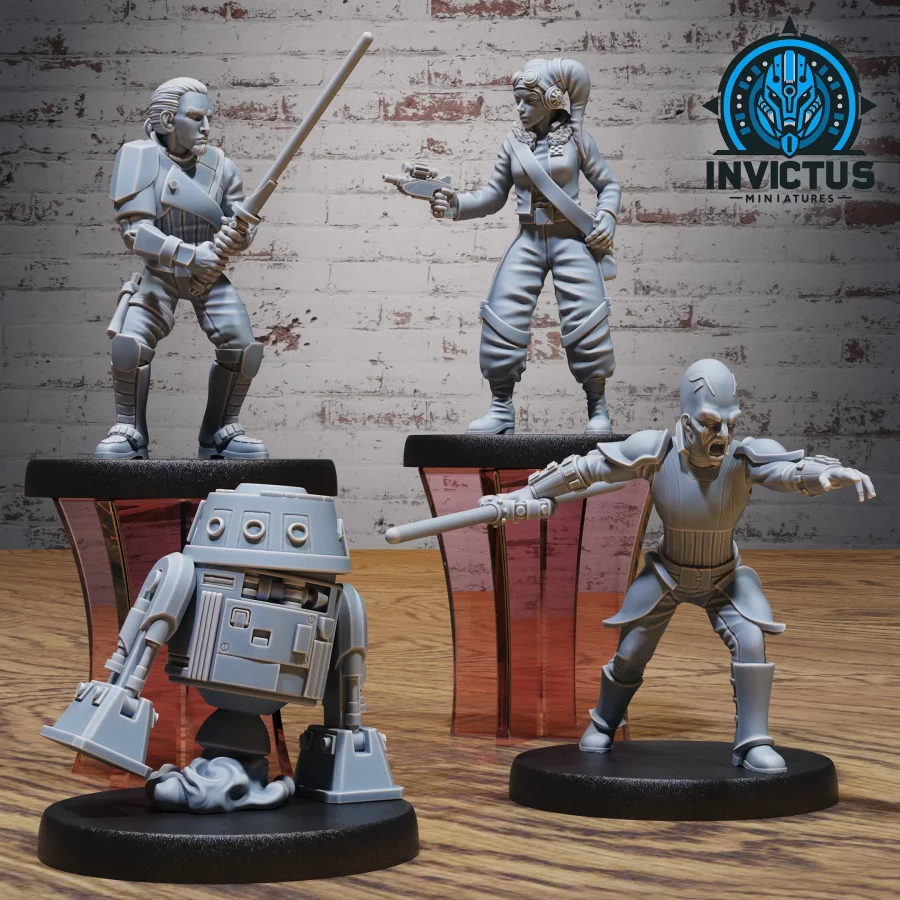 Orbital Crew Engineer / Orbital Crew Berserk / Orbital Crew Soldier / Orbital Crew Robot Set