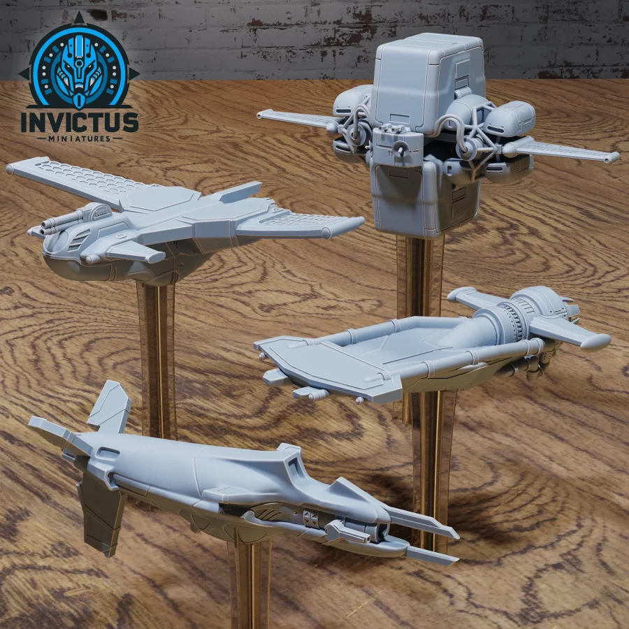 Defender Spaceliner / Repair Spacecraft / Federation Spaceliner / Rebels Spaceliner Set