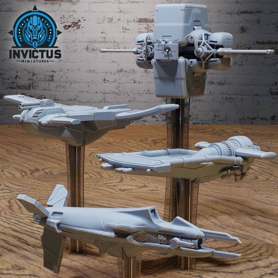 Defender Spaceliner / Repair Spacecraft / Federation Spaceliner / Rebels Spaceliner Set - Image 2