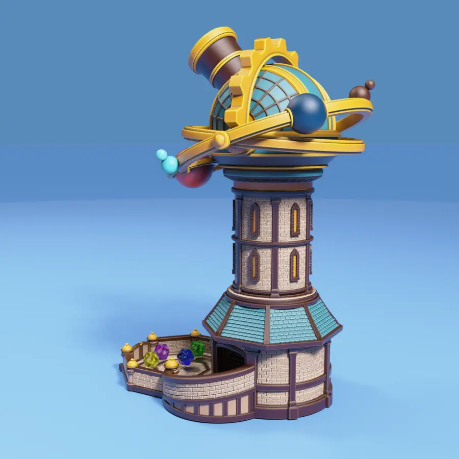 Celestial Observatory Dice Tower - Image 4