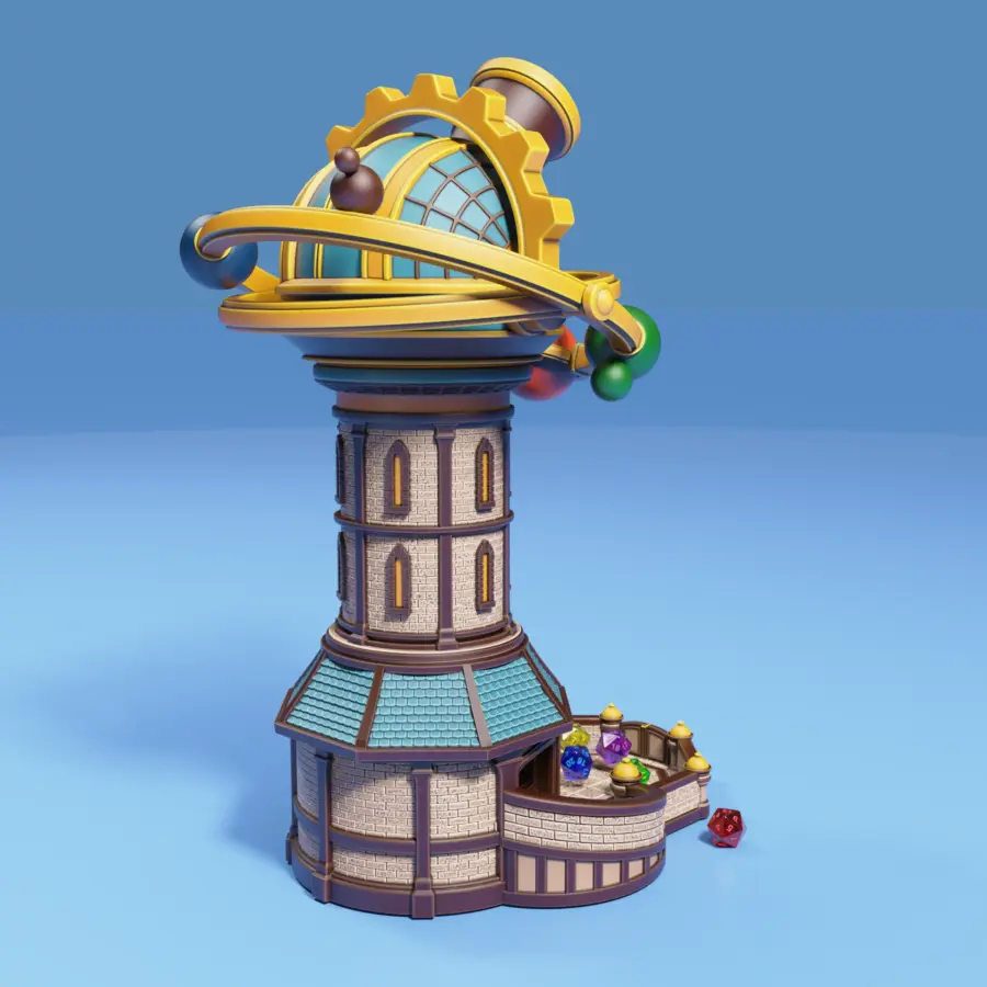 Celestial Observatory Dice Tower - Image 5