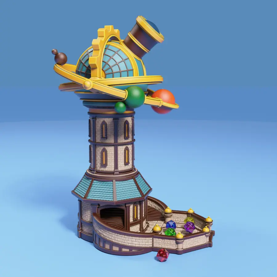 Celestial Observatory Dice Tower - Image 6