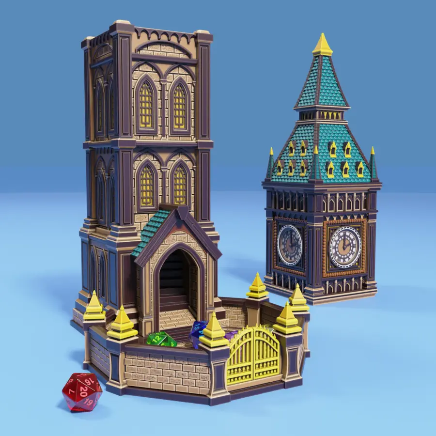 Clocktower Dice Tower - Image 2