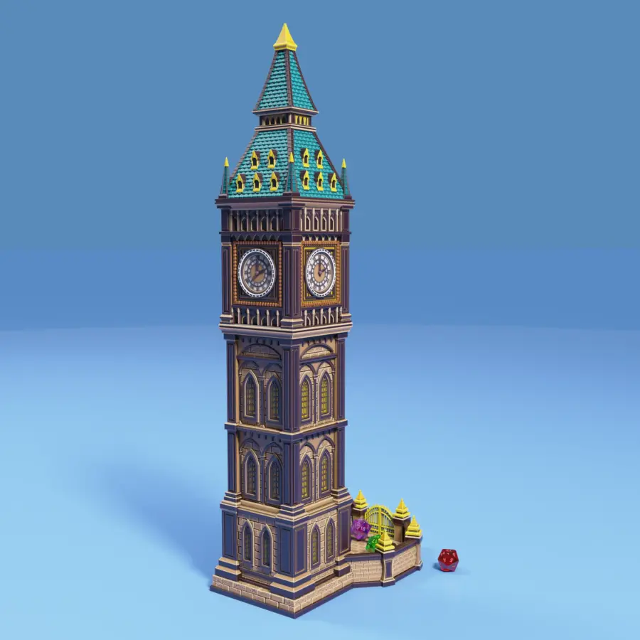 Clocktower Dice Tower - Image 5