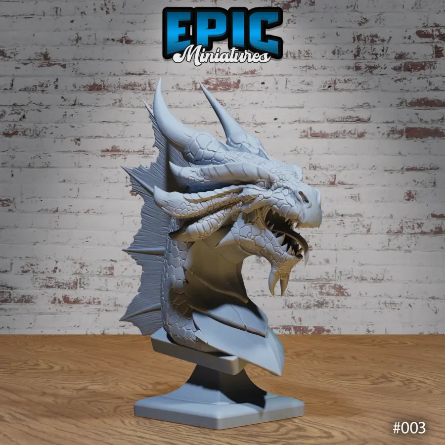 Bronze Dragon Bust - Image 7