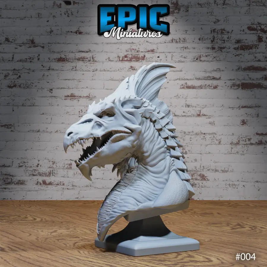 White Dragon (Bust)
