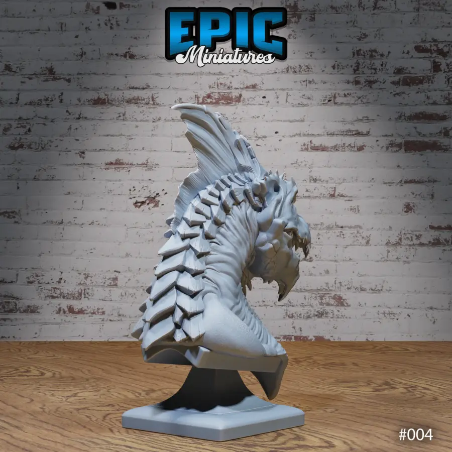 White Dragon (Bust) - Image 2