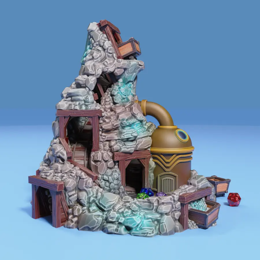 Dwarven Mine Dice Tower