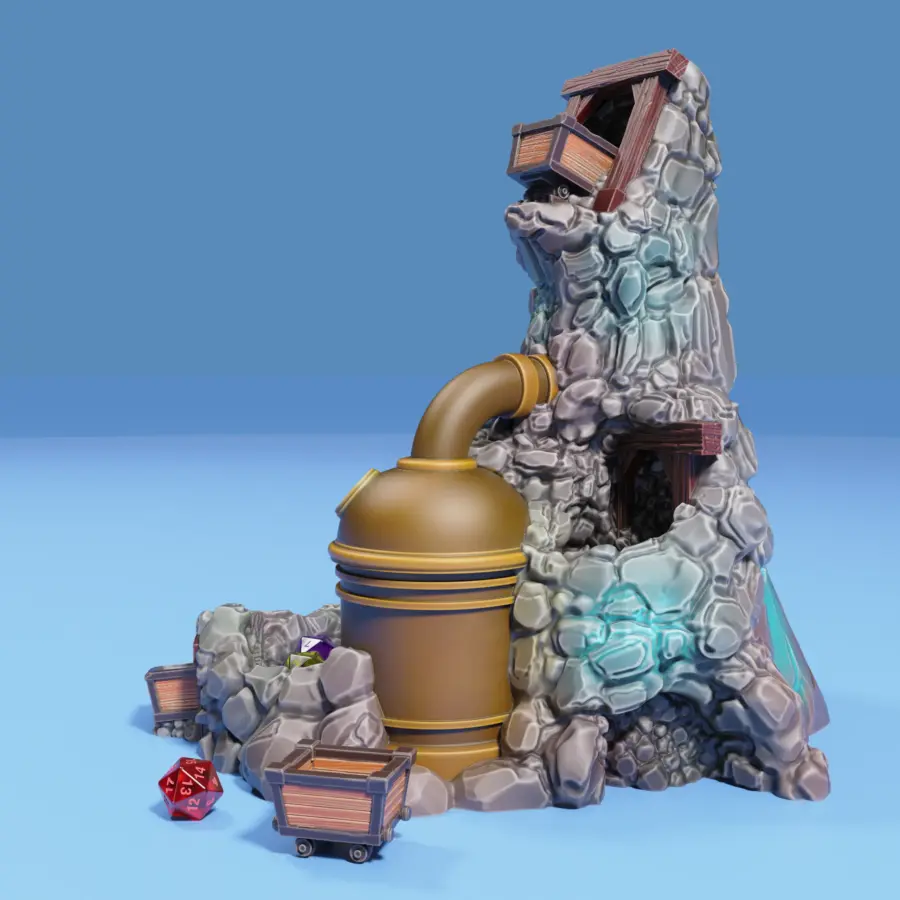 Dwarven Mine Dice Tower - Image 5