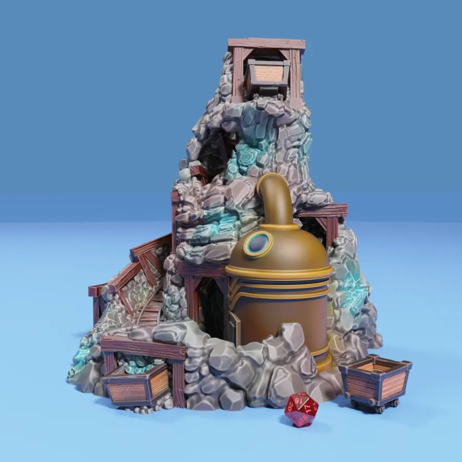 Dwarven Mine Dice Tower - Image 6