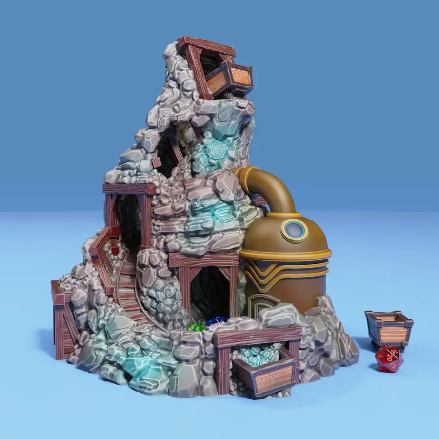 Dwarven Mine Dice Tower - Image 7