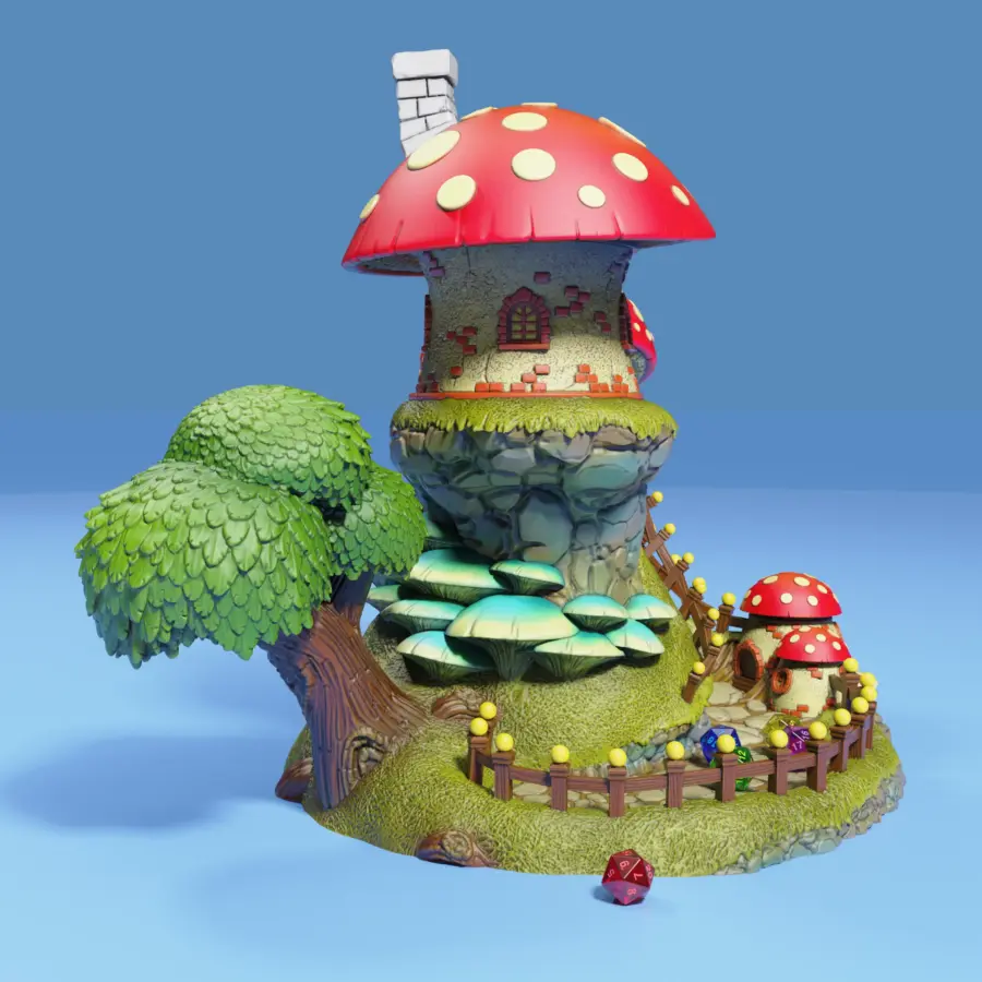 Fairy Glade Dice Tower - Image 3