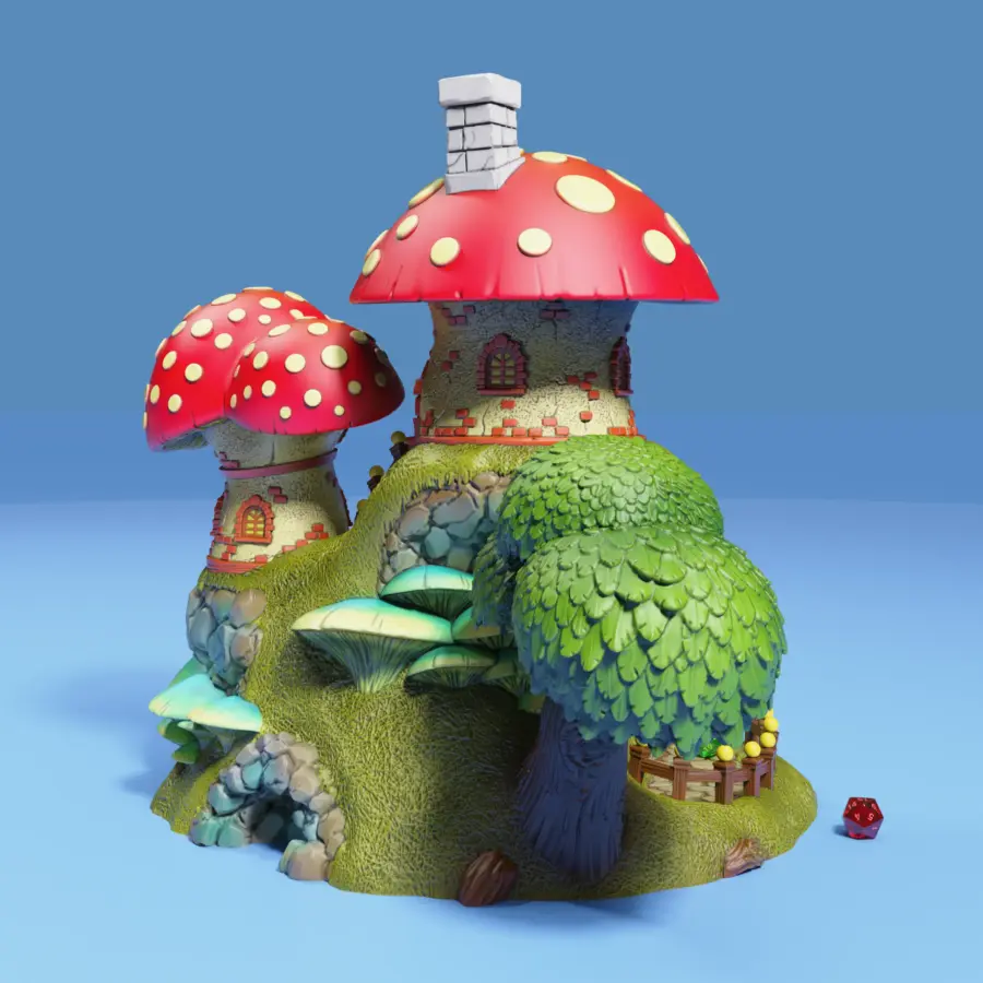 Fairy Glade Dice Tower - Image 4