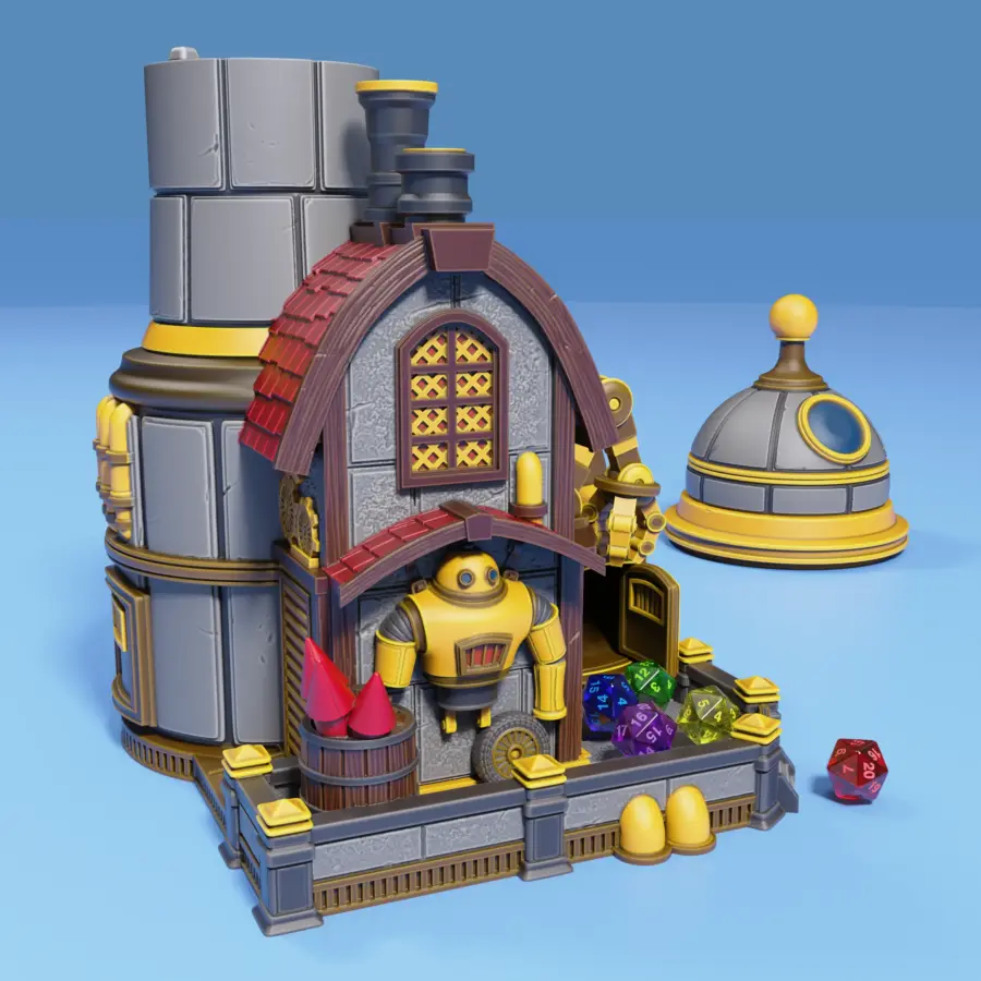 Gnome Workshop Dice Tower - Image 2