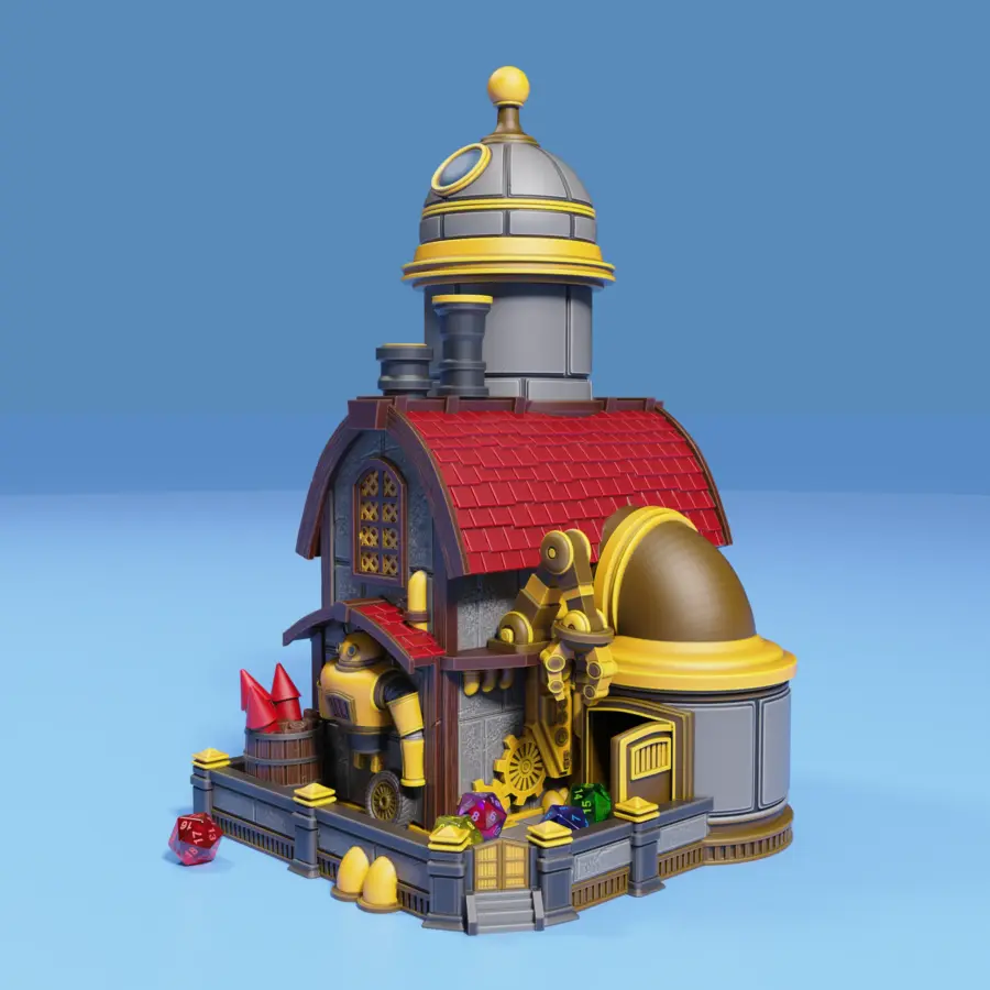 Gnome Workshop Dice Tower - Image 3