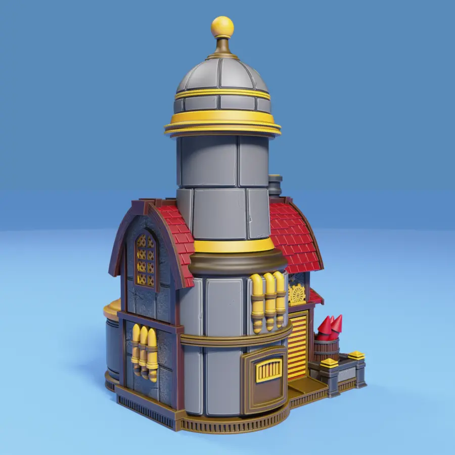 Gnome Workshop Dice Tower - Image 6