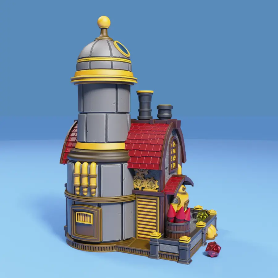 Gnome Workshop Dice Tower - Image 7