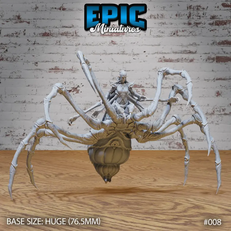 Spider Elf Goddess Attack (Huge)