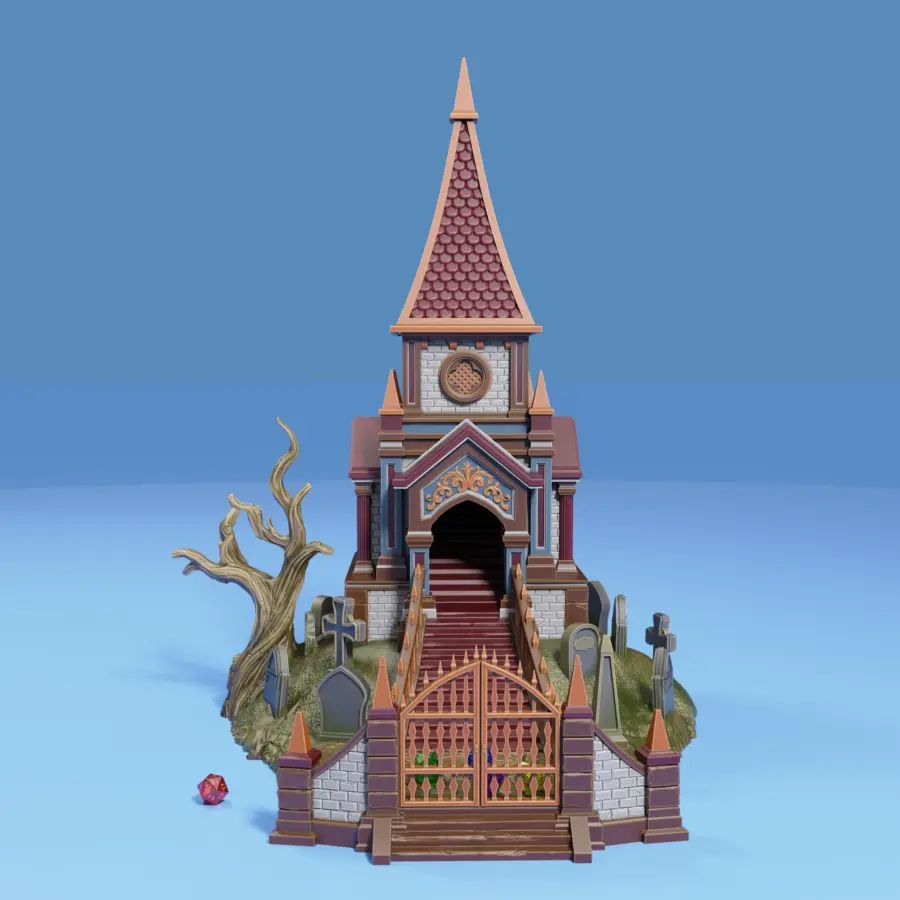 Graveyard Dice Tower - Image 8
