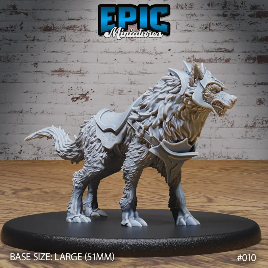 Orc Army Wolf Mount (Large)