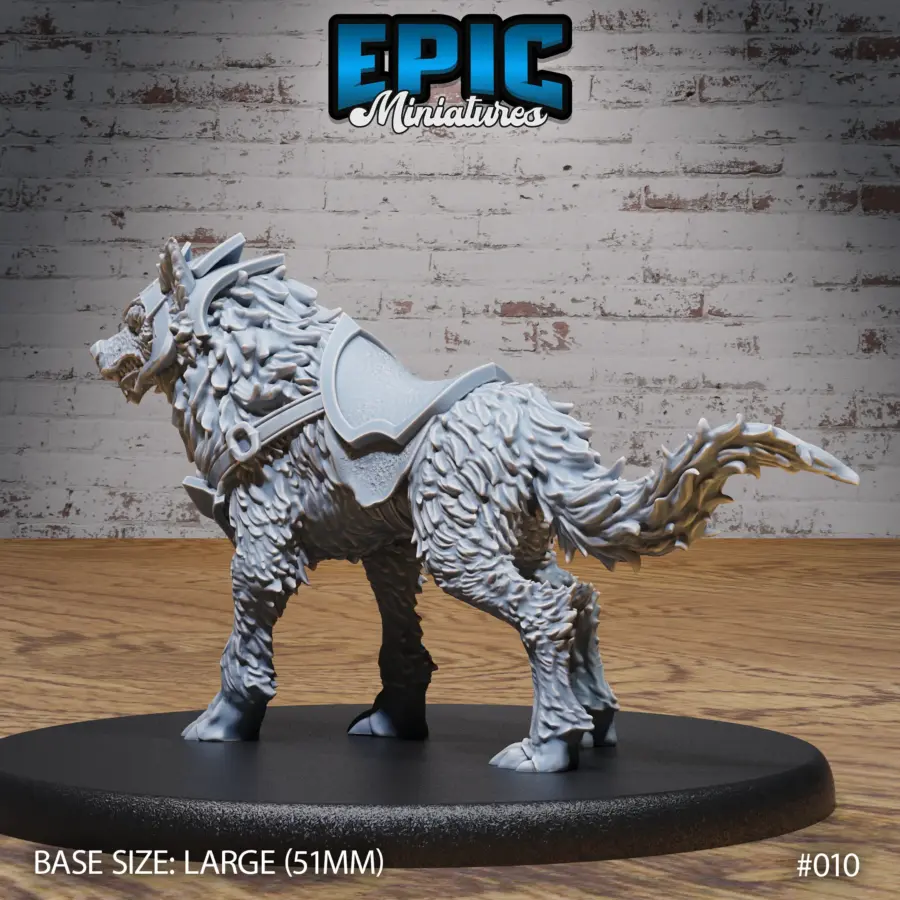 Orc Army Wolf Mount (Large) - Image 2