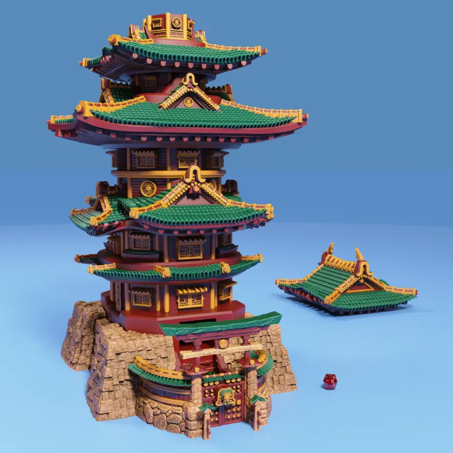 East Temple Dice Tower