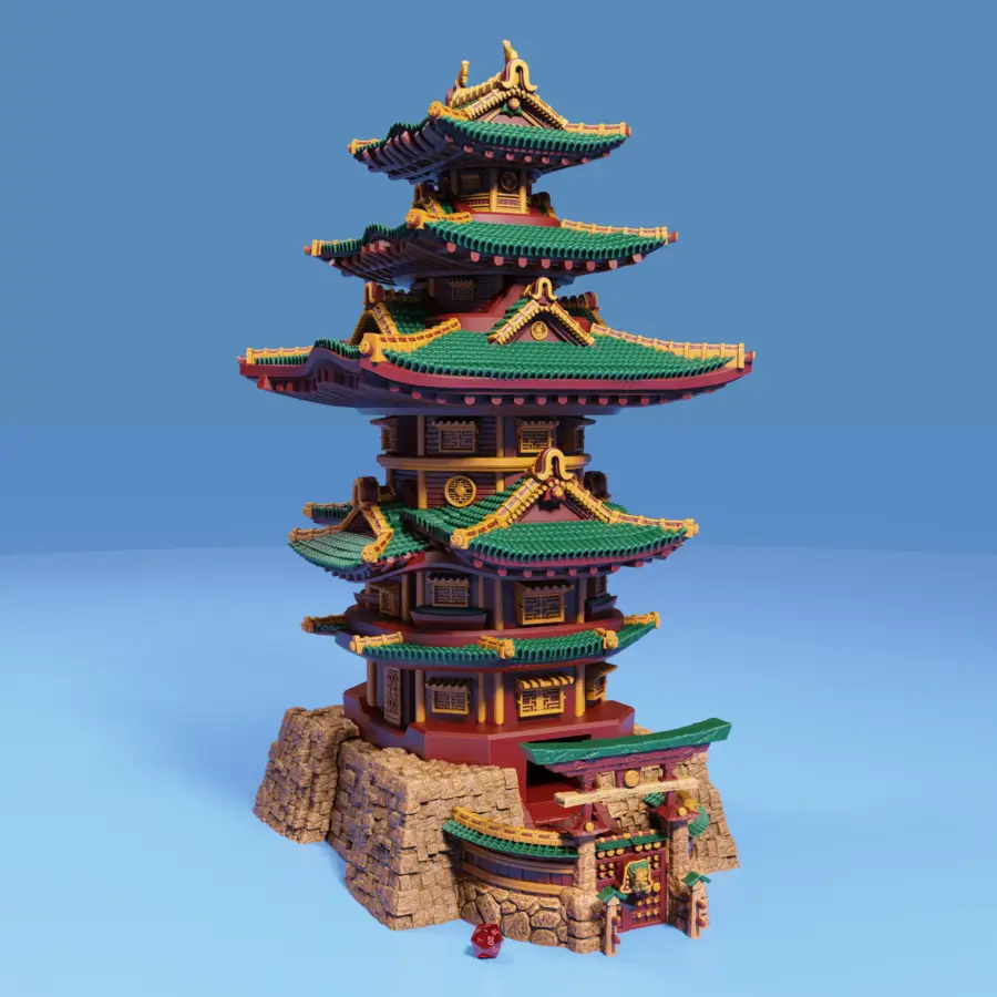 East Temple Dice Tower - Image 2
