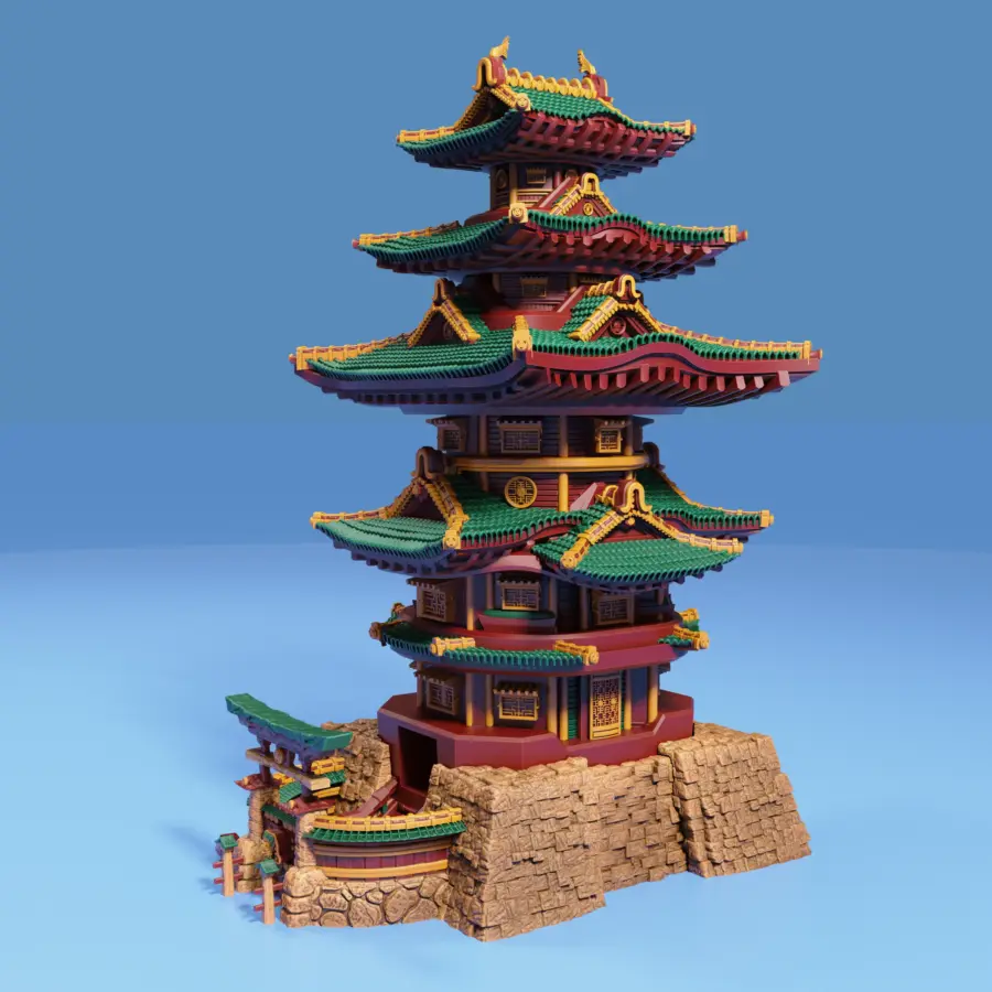 East Temple Dice Tower - Image 3