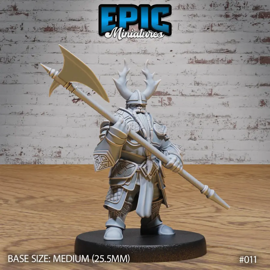 Dwarf Army Halberd (Medium)